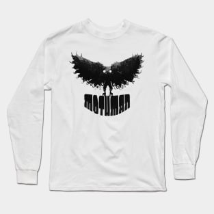 Mothman West Virginia Wing Humanoid Moth Retro Vintage Long Sleeve T-Shirt